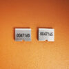 Push-in Metal Sheet 0047165